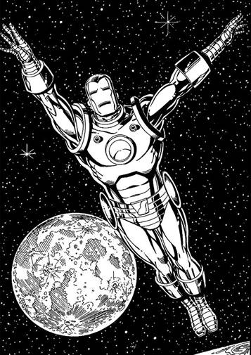 Kids-n-fun.com | 60 coloring pages of Iron Man